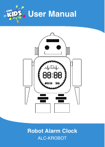 Handleiding Laser ALC-KROBOT-BL Wekker