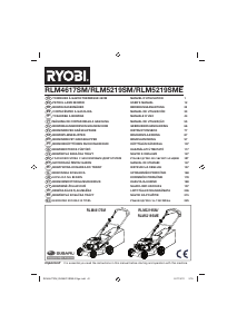 Handleiding Ryobi RLM4617SM Grasmaaier