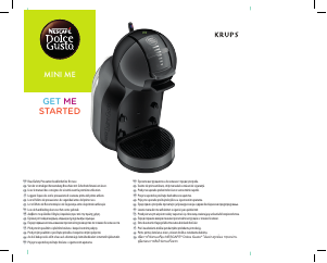 Manual Krups KP123810 Nescafe Dolce Gusto Máquina de café