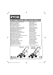 Manual Ryobi RLM5219SM Lawn Mower