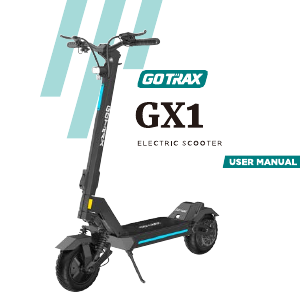 Handleiding GOTRAX GX1 Elektrische step