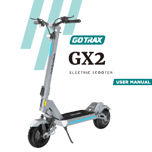 Handleiding GOTRAX GX2 Elektrische step