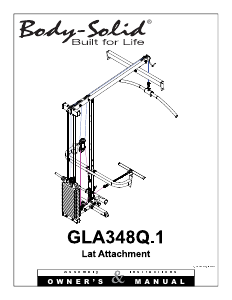 Manual Body-Solid GLA348QS Multi-gym