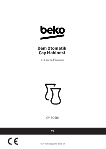 Kullanım kılavuzu BEKO CM 8058 I Çay makinesi