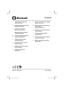Manual Einhell TP-DH 50 Ciocan demolator