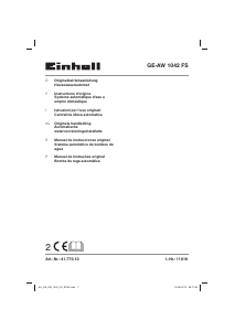 Manual de uso Einhell GE-AW 1042 FS Bomba de jardín