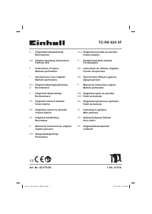 Manual de uso Einhell TC-RH 620 4F Taladradora de percusión