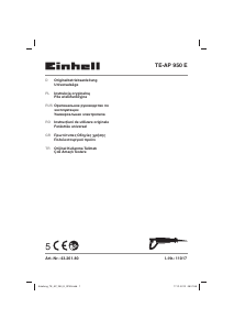 Manual Einhell TE-AP 950 E Ferăstrău cu piston