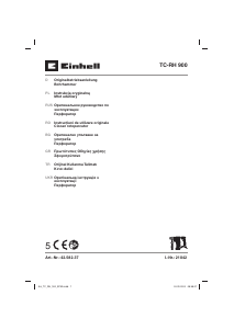 Manual Einhell TC-RH 900 Ciocan rotopercutor