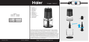Manuale Haier HCH5B1 001 Tritatutto