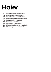 Bedienungsanleitung Haier HATS6CBS6BVOC Dunstabzugshaube