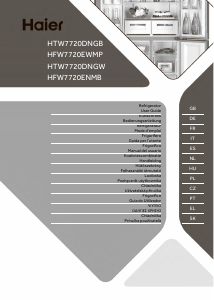 Manual de uso Haier HTR7720DNGW Frigorífico combinado