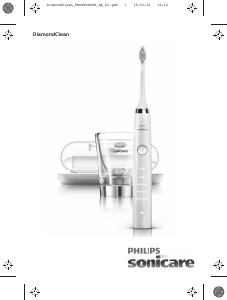 Bruksanvisning Philips HX9351 Sonicare DiamondClean Elektrisk tannbørste