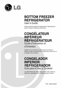 Mode d’emploi LG GR-F2185 Réfrigérateur combiné