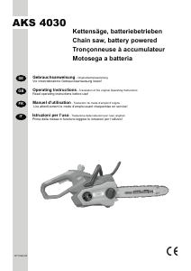 Manual OKAY AKS 4030 Chainsaw