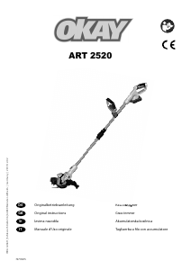 Manuale OKAY ART 2520 Tagliabordi