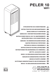 Manuale Olimpia Splendid Peler 10 WiFi Ventilatore