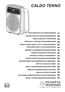 Manual Olimpia Splendid Caldo Tekno Heater