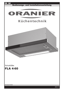 Bedienungsanleitung Oranier 8839 07 Dunstabzugshaube