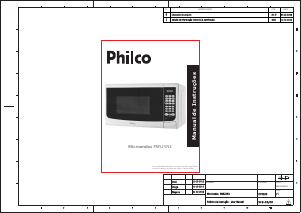 Manual Philco PMS25N3 Micro-onda