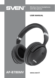 Manual Sven AP-B780MV Headphone