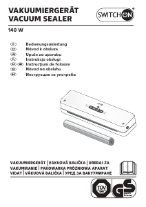 Наръчник Switch On VS-A0101 Вакуум уплътнител