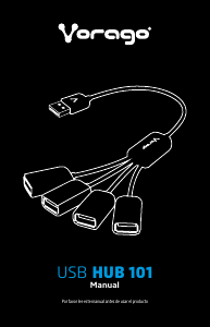 Manual de uso Vorago HU-101 Concentrador USB