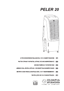 Manual de uso Olimpia Splendid Peler 20 Ventilador