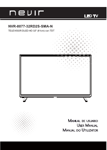 Handleiding Nevir NVR-8077-32RD2S-SMA-N LED televisie