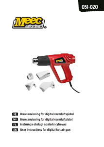 Manual Meec Tools 051-020 Heat Gun