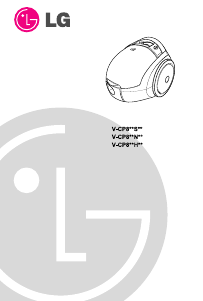 Manuale LG V-CP872STN Aspirapolvere