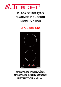 Manual Jocel JP2EI009142 Hob