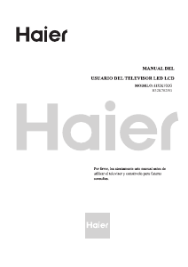 Manual de uso Haier H32K702FG Televisor de LED