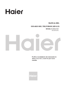 Manual de uso Haier H32K702G Televisor de LED
