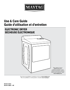 Mode d’emploi Maytag MEDB766FW Sèche-linge