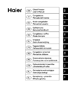 Manuál Haier HCE420E Mraznička