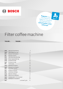 Manual de uso Bosch TKA2M111 Máquina de café