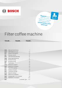 Mode d’emploi Bosch TKA3M133 Cafetière