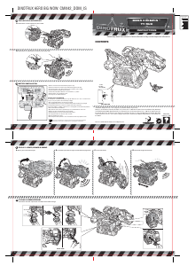 Manual Mattel CMX42 Dinotrux Mega Chompin Ty Rux
