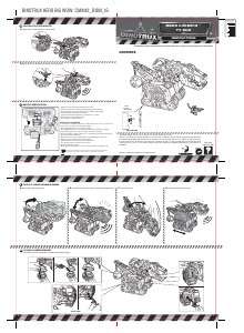 Bruksanvisning Mattel CMX42 Dinotrux Mega Chompin Ty Rux