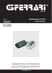 Manual G3 Ferrari G30055 Blood Pressure Monitor