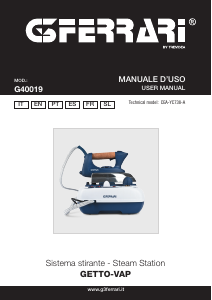 Manual G3 Ferrari G40019 Getto-Vap Ferro