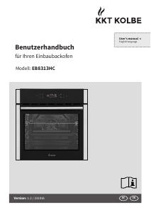 Bedienungsanleitung KKT Kolbe EB8313HC Backofen