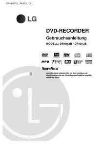 Bedienungsanleitung LG DR4912B DVD-player
