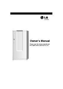 Manual LG GR-205NP Refrigerator