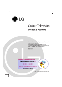 Handleiding LG 29FU3RL Televisie