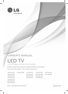 Manual LG 32LN570B LED Television