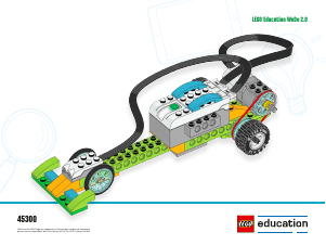 Manual Lego set 45300 Education Race car