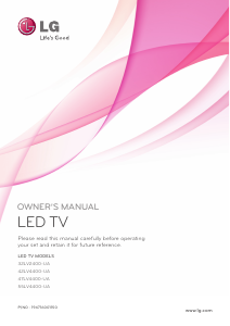 Manual LG 47LV4400-UA LED Television