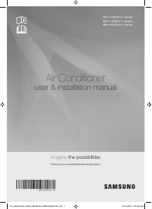 Handleiding Samsung AR24JSSSLWKXJO Airconditioner
